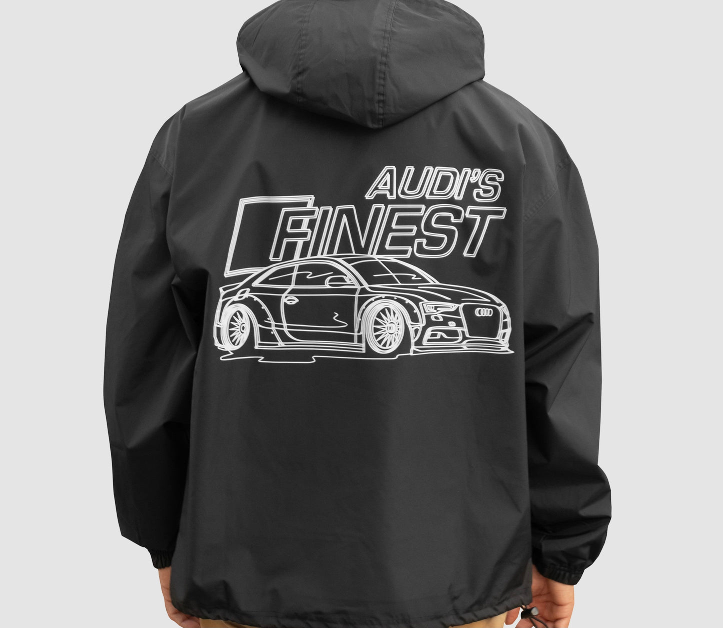 **NEW** Custom(Add Your Car) Audis Finest Windbreaker