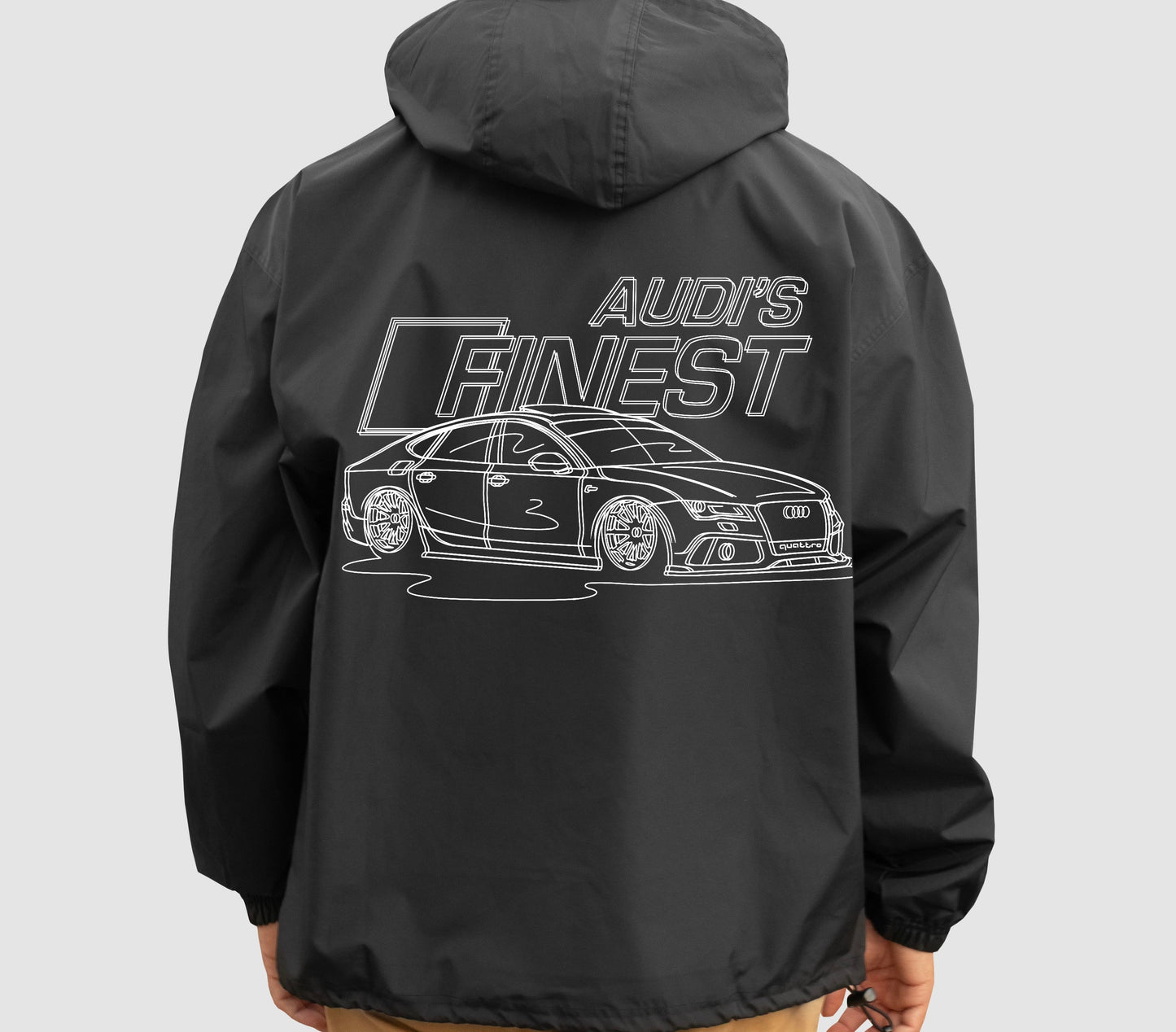 **NEW** Custom(Add Your Car) Audis Finest Windbreaker
