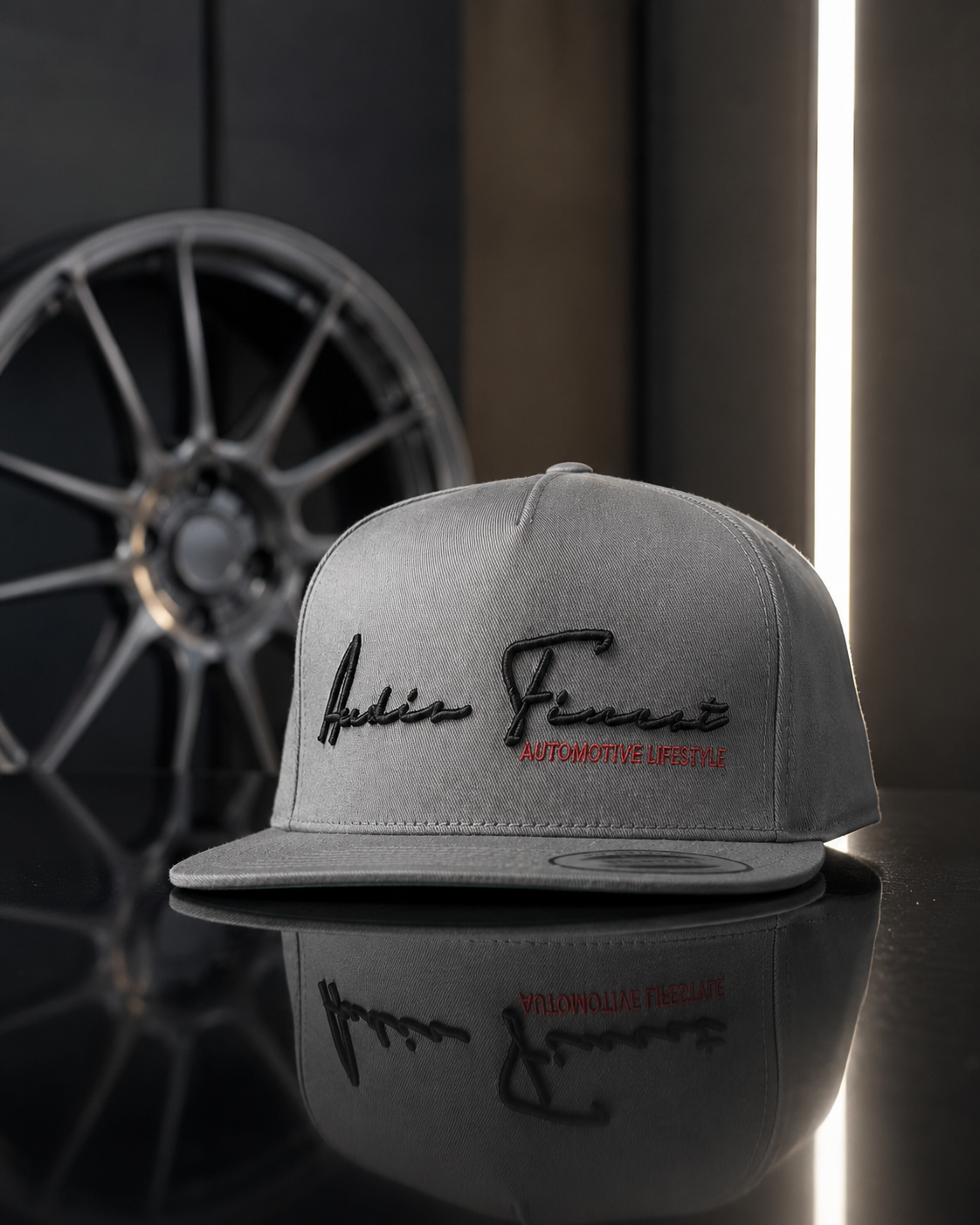 Audis Finest Embroidered Snap Back Hat