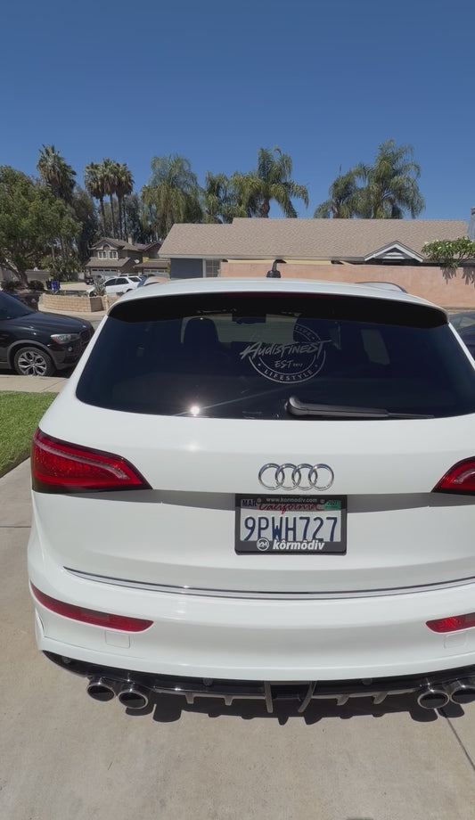 Audis Finest Rear Decal